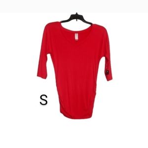 No Boundaries Shirred Tee